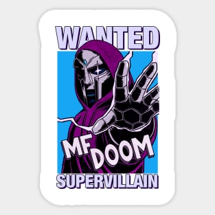 Vintage MF DOOM Sticker